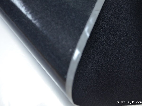 热熔胶膜起毛布