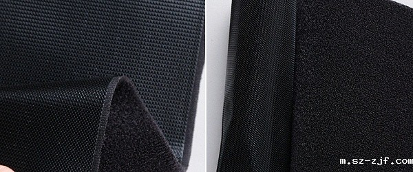 射出勾贴起毛魔术贴细节